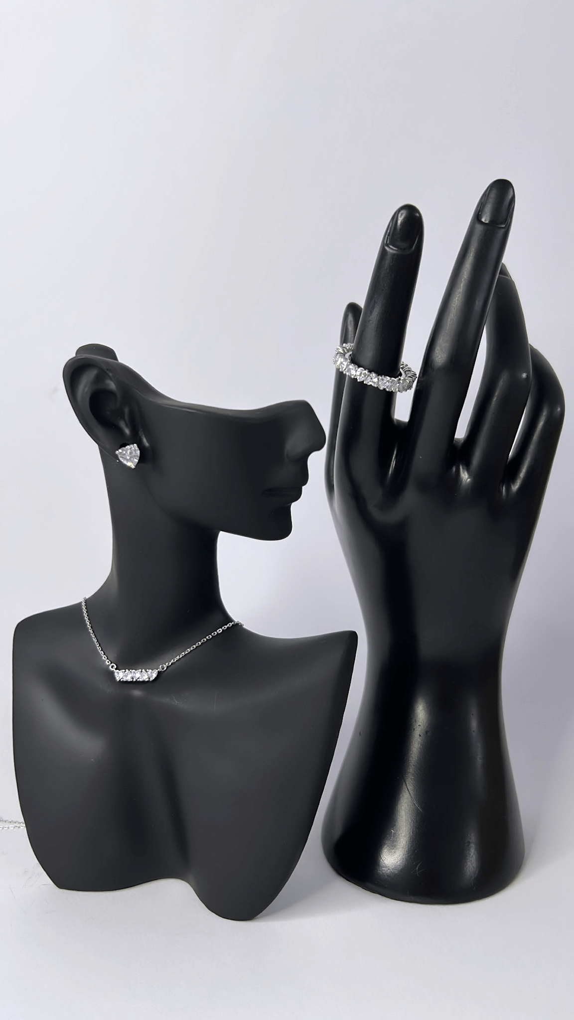 Luxelle Bijoux Hearted set
