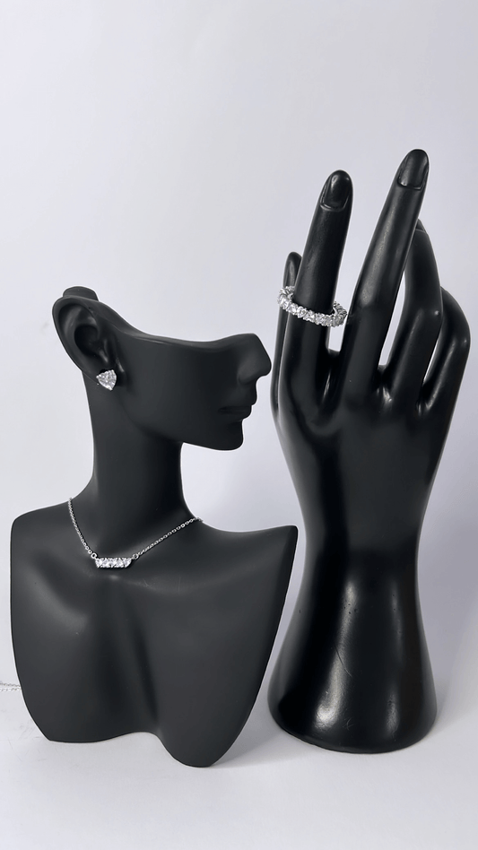 Luxelle Bijoux Hearted set